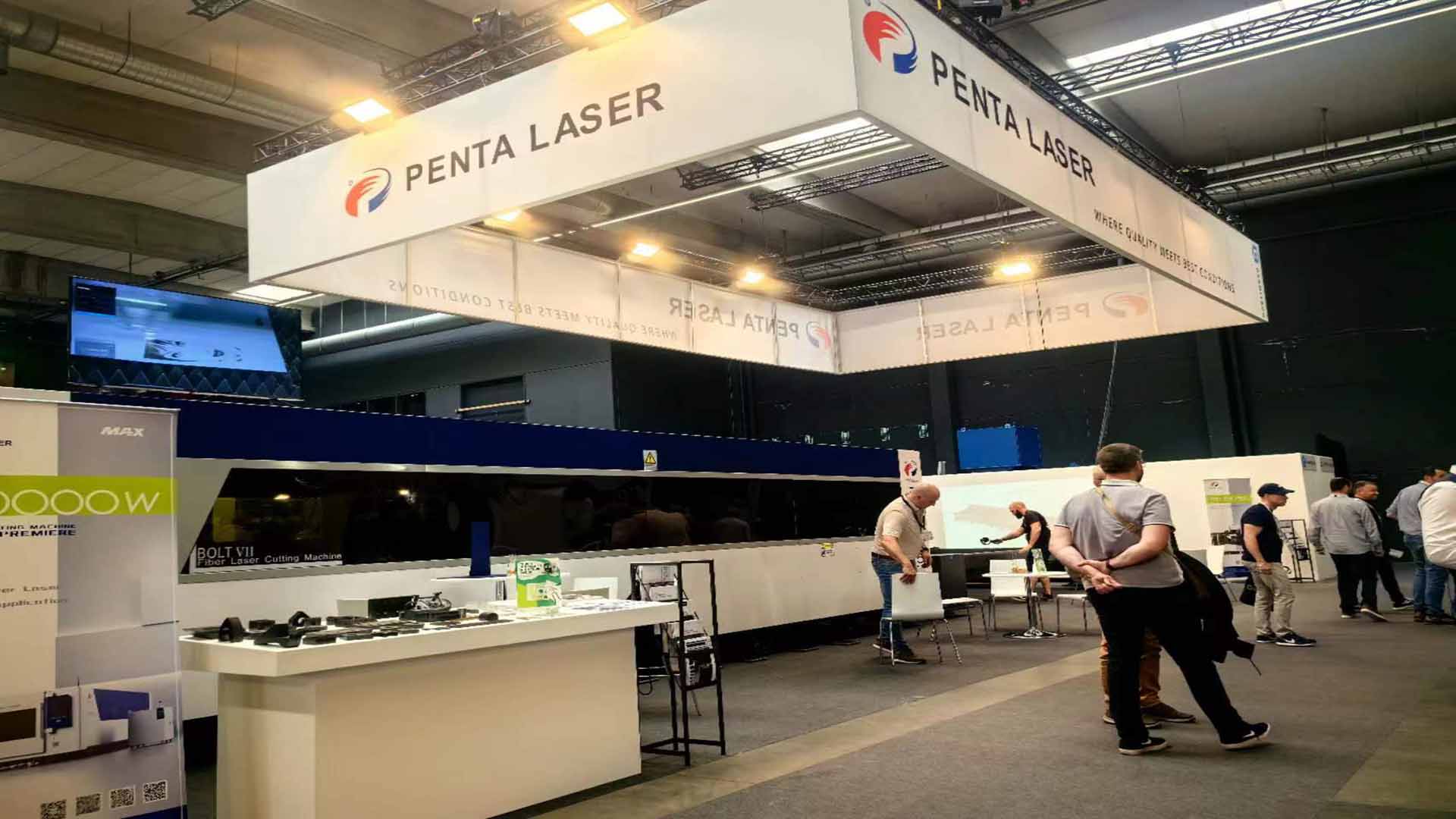 بلجيكا وتايلاند تعملان معا في معارض مزدوجة ، سلسلة Penta Laser BOLT 7 تجذب الانتباه العالمي